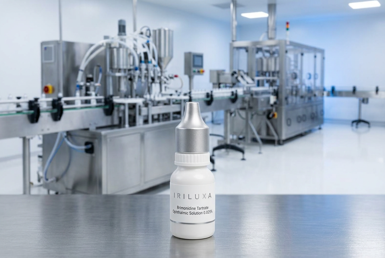 Sterile ophthalmic manufacturing environment in Florida